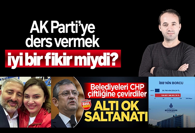 Zekeriya Say : ���AK Parti’ye ders vermek” iyi bir fikir miydi?