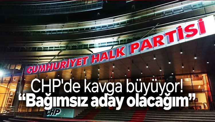 CHP'de kavga büyüyor! Şükrü Genç bağımsız aday olacağını açıkladı