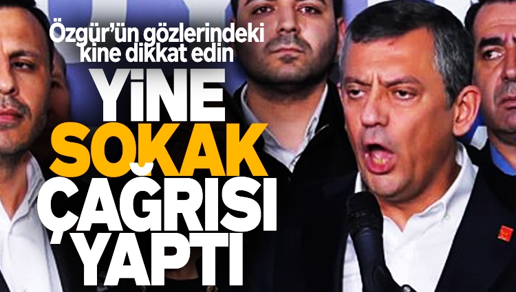 Özgür Özel çağrısını yineledi: Herkesi sokağa ve meydanlara davet ediyorum