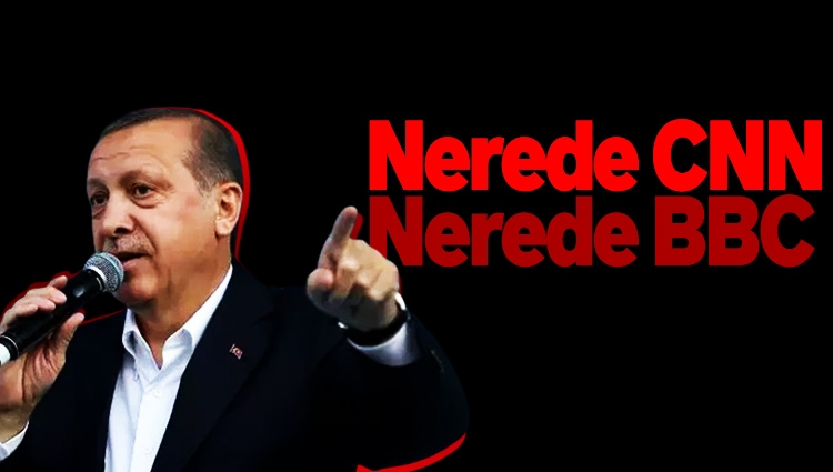 Cumhurbaşkanı Erdoğan'dan Batı'ya: Nerede CNN nerede BBC, Gazze'de bebekler ölüyor