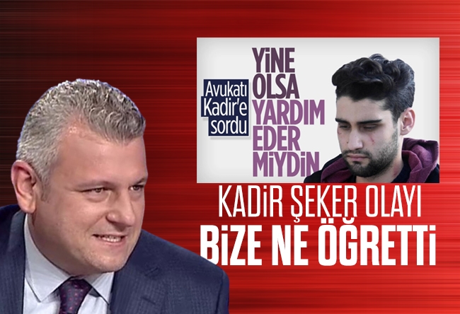 Ersoy DEDE : Kadir Şeker davasıyla birlikte öğrendiklerimiz