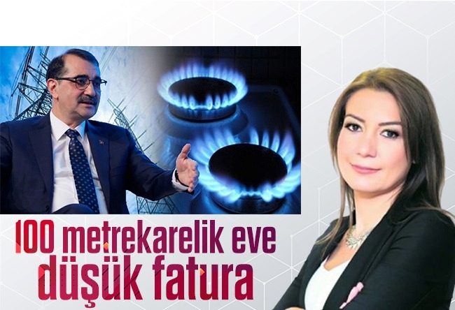 Dilek Güngör : 100 metrekarelik eve düşük fatura