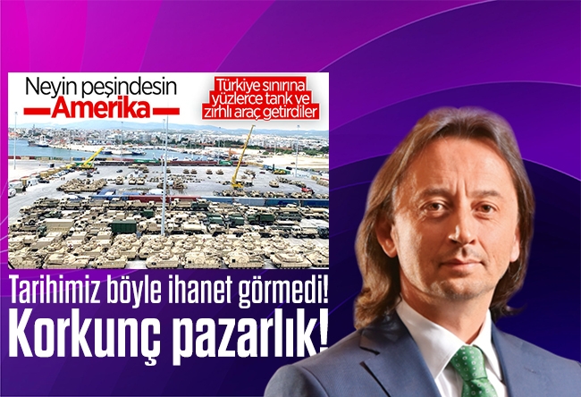 İbrahim Karagül : Korkunç pazarlık! “Erdoğan’ı devirin, iktidarı bize verin, o haritayı uygulayın.” Seçim dışı haz��rlık: Dedeağaç’taki ABD askeri sınırı geçecek. Tarihimiz böyle ihanet görmedi!