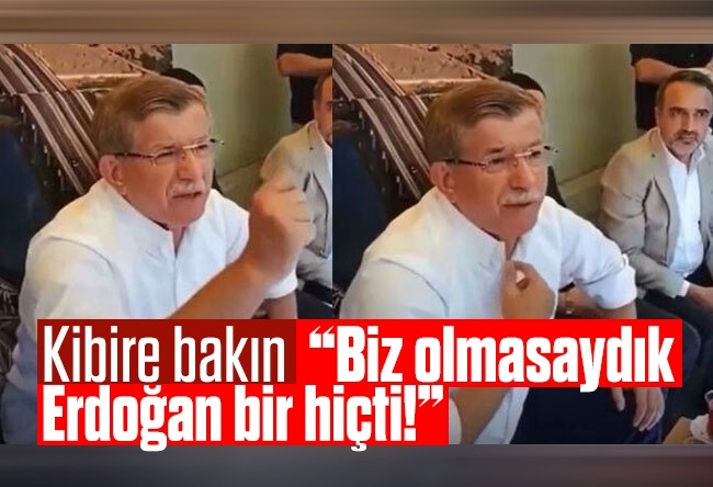 Ali Karahasanoğlu : Kibire bakın: “Biz olmasaydık, Erdoğan bir hiçti!”