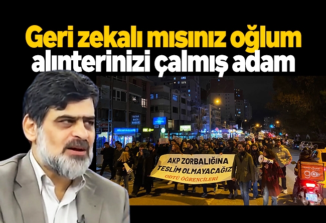 Ali Karahasanoğlu : Geri zekalı mısınız oğlum, alınterinizi çalmış adam