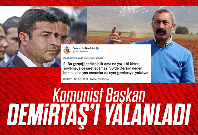 Kemal Öztürk : Tunceli’de devlet orman mı yaktı?