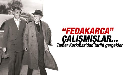 Tamer Korkmaz : “Fedakârca” çalışmışlar...