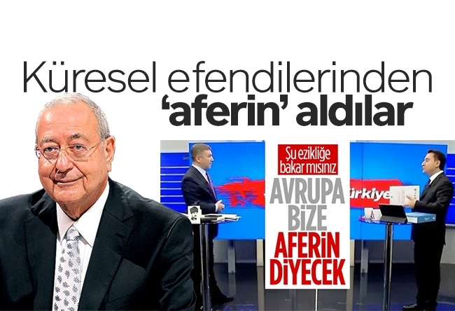 Mehmet Barlas : Küresel efendilerinden ‘aferin’ aldılar