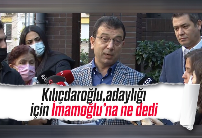 Abdulkadir Selvi : Kılıçdaroğlu, cumhurbaşkanı adaylığı için İmamoğlu’na ne dedi