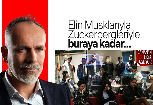 Recep Yazgan : Elin Musklarıyla, Zuckerbergleriyle buraya kadar…