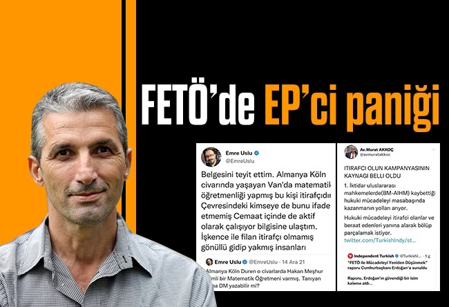 Nedim Şener : FETÖ’de EP’ci paniği, tetikçilerini örgüt üyelerine karşı kullanıyor