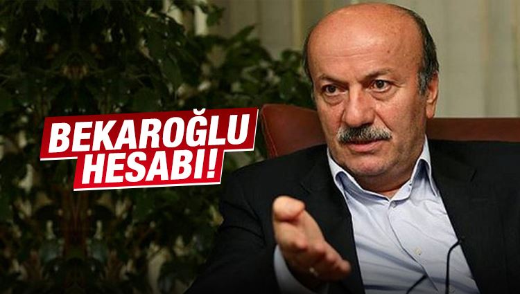 Melih Aşık : Bekaroğlu hesabı!