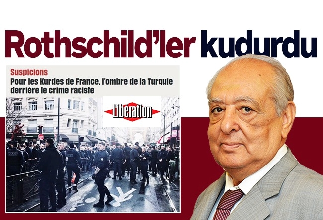Bülent Erandaç : Rothschild’in Liberation Gazetesi yine kudurdu