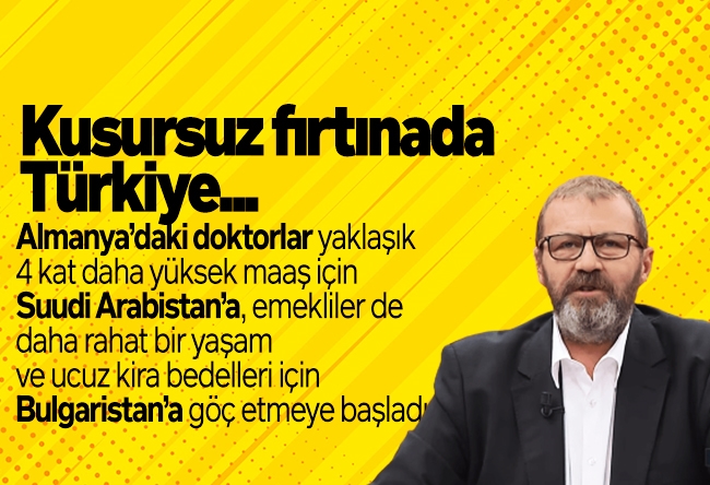 Özay Şendir : Kusursuz fırtınada Türkiye...