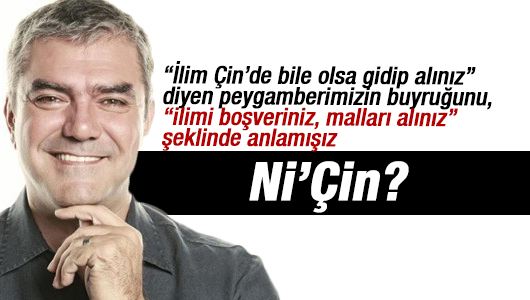 Yılmaz Özdil : Ni’Çin? 