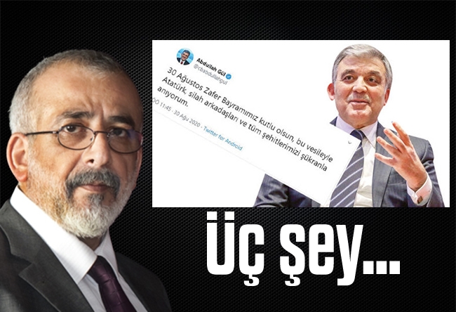 Ahmet Kekeç : Üç şey…