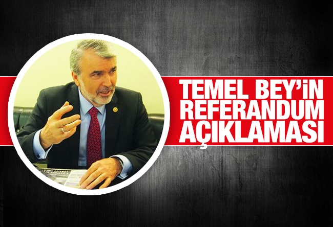 Resul TOSUN : Temel beyin referandum açıklaması