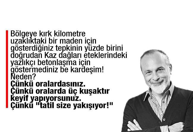 Haşmet Babaoğlu : Yetti artık!