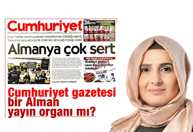 Halime KÖKÇE : Cumhuriyet gazetesi bir Alman yayın organı mı?