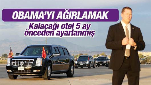 Murat Çelik : Obama’yı ağırlayabilmek