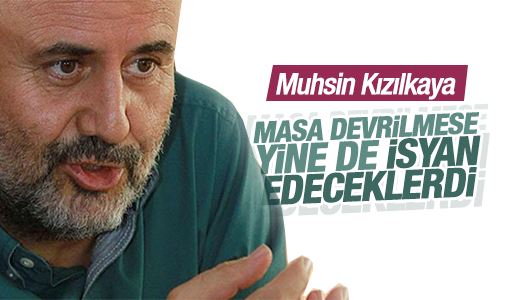 Muhsin Kızılkaya : Masaya dönmek! 