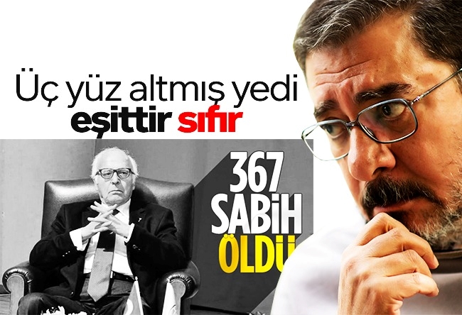 Engin Ardıç : Üç yüz altmış yedi eşittir sıfır