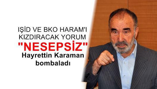 Hayrettin Karaman : IŞİD, Boko Haram, el-Kaide vb. 