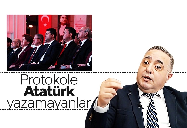 Zafer Şahin : Protokole Atatürk yazamayanlar