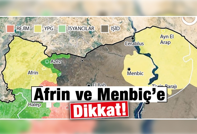 Serpil Çevikcan : Afrin ve Menbiç’e dikkat