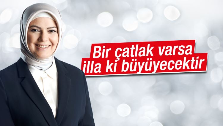 Ayşe Böhürler : Bir çatlak varsa illa ki büyüyecektir…