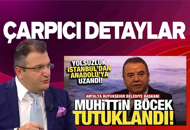 Cem Küçük : Manavgat ve Antalya’daki yolsuzluk iddiaları