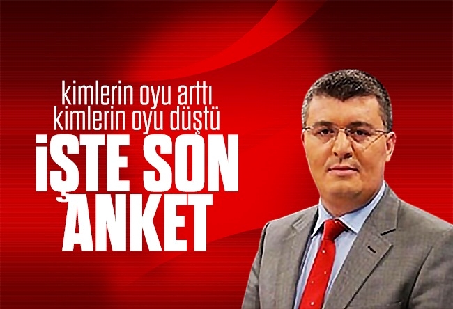 Mehmet Acet : Son ankete göre kimlerin oyu arttı, kimlerin oyu düştü