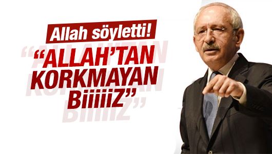 Kılıçdaroğlu'ndan itiraf