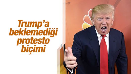 ABD'li milyonerden Trump'a protesto