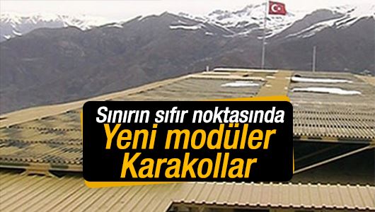 İşte yeni modüler karakollar