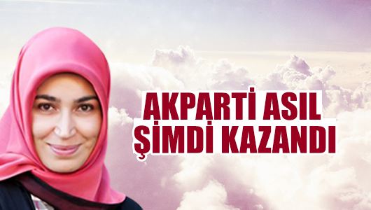 Hatice Kübra: AK Parti tam da şimdi kazandı!