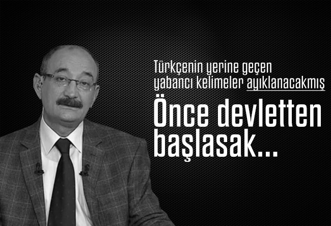 Emin Pazarcı : Önce devletten başlasak...