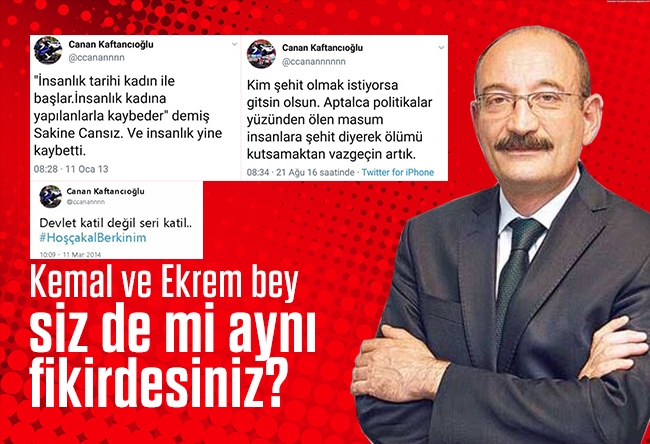 Emin Pazarcı : Kemal ve Ekrem bey, cevap verin