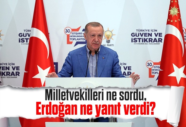 Abdulkadir Selvi : Milletvekilleri ne sordu, Erdoğan ne yanıt verdi