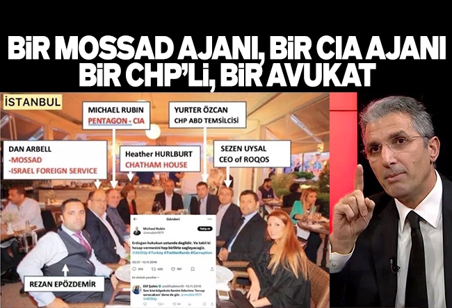 Nedim Şener : Bir MOSSAD ajanı, bir CIA ajanı, bir CHP’li, bir avukat