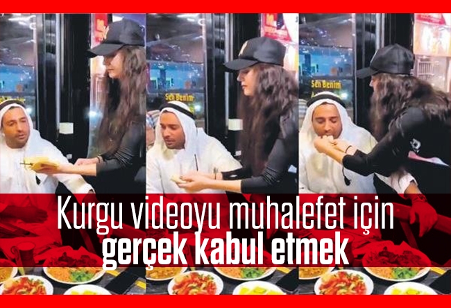 Mevlüt Tezel : Kurgu videoyu muhalefet için gerçek kabul etmek