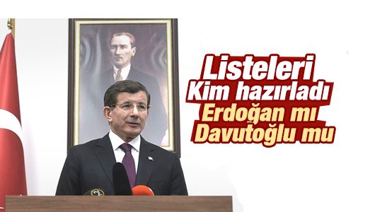 Yusuf Ziya Cömert : Listeleri kim yaptı? 