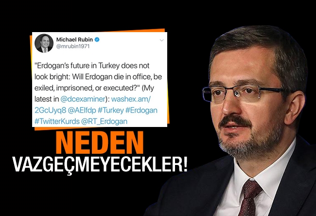 Burhanettin Duran : Neden vazgeçmeyecekler?