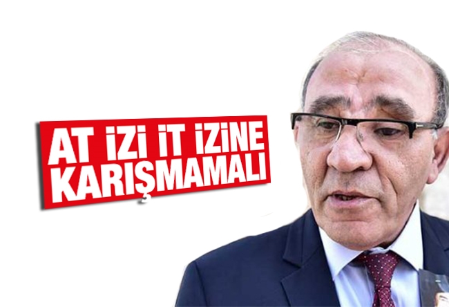 Fikret Bila : At izi it izine karışmamalı