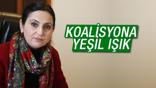 HDP'den koalisyon için yeşil ışık