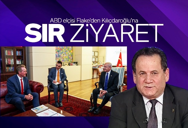 Bülent Orakoğlu : ABD’nin Ankara Büyükelçisi Flake ikinci kez ziyaret ettiği Kılıçdaroğlu ile ne görüştü?