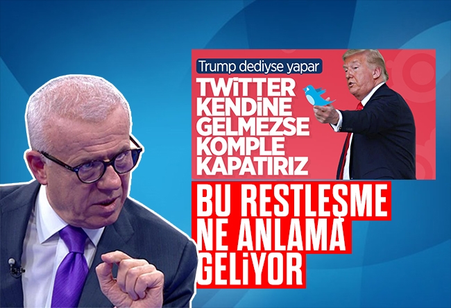 Ertuğrul Özkök : Başkanın tweet'lerinin yanına konan 'yalan olabilir' işareti