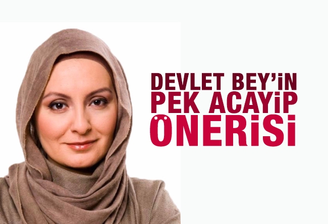 Nihal Bengisu Karaca : Devlet Bey’in pek acayip önerisi