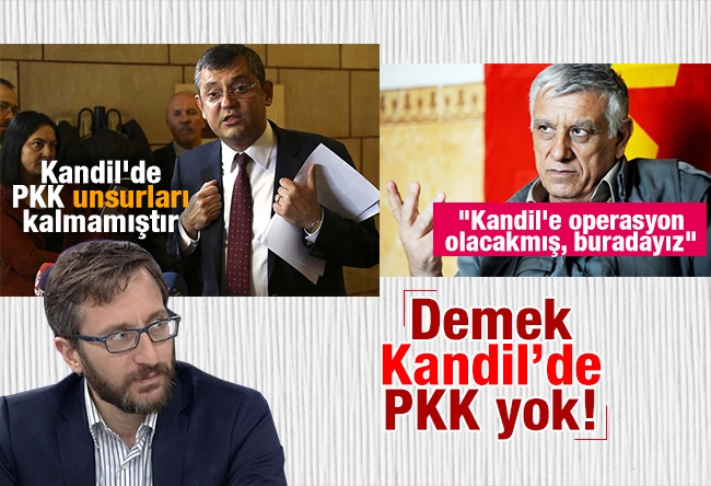 Fahrettin Altun : Demek Kandil’de PKK yok!