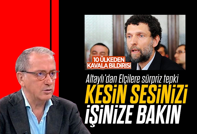 Fatih Altaylı : Büyükelçiler işine baksın